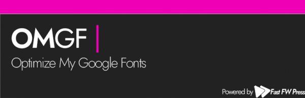 OMGF | Host Google Fonts Locally