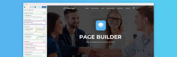 Page Builder door SiteOrigin