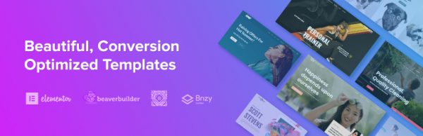 Starter Templates — Elementor, Gutenberg & Beaver Builder Templates