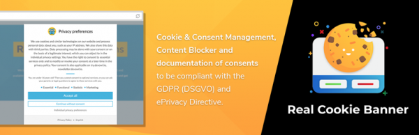 WordPress Real Cookie Banner: GDPR (DSGVO) & ePrivacy Cookie Consent