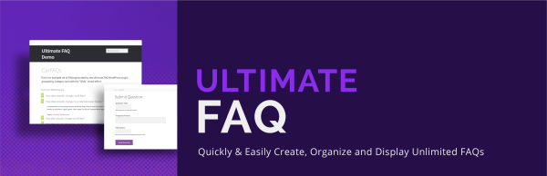 Ultimate FAQ – WordPress FAQ and Accordion Plugin